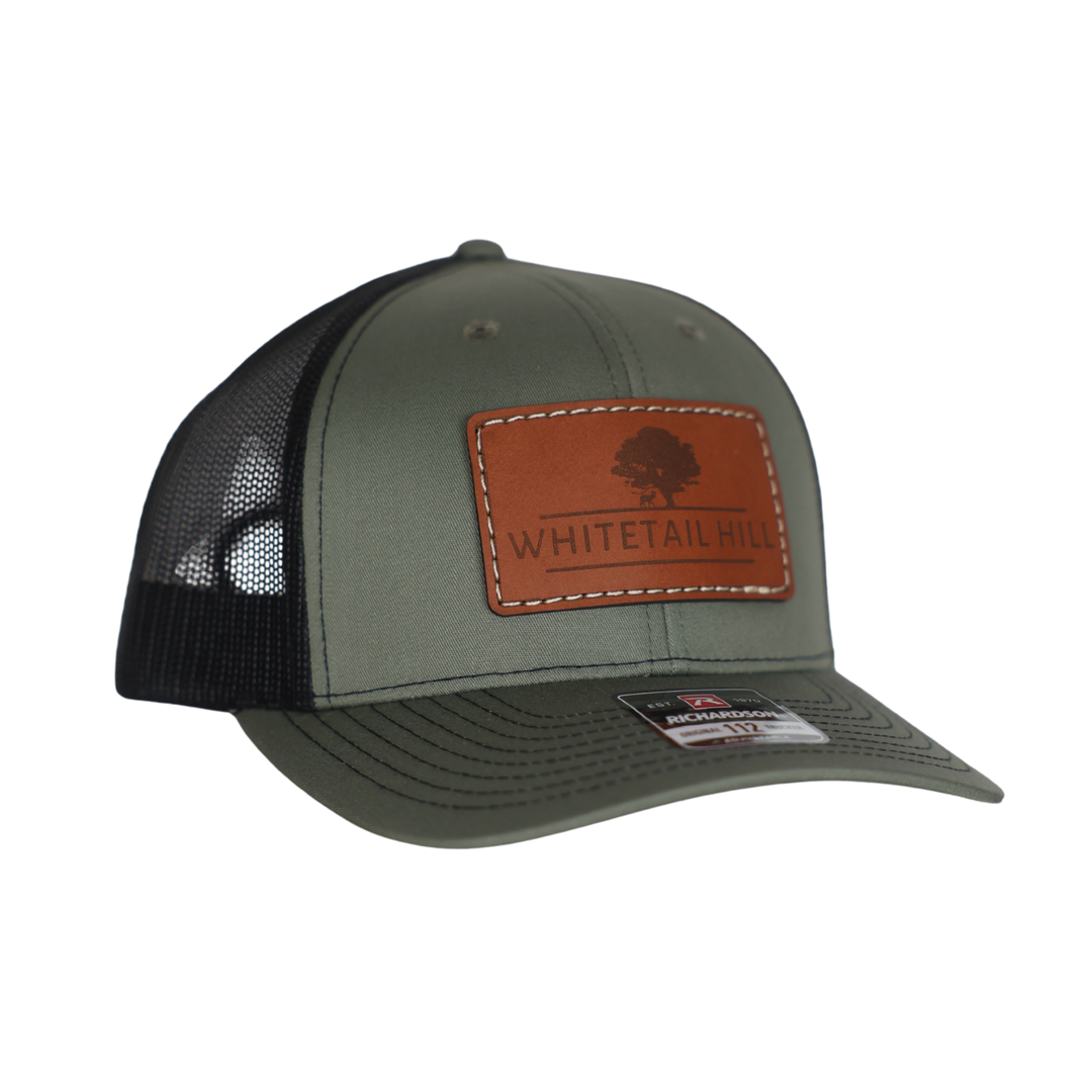 Richardson 112 "Leather Patch Trucker Hat"