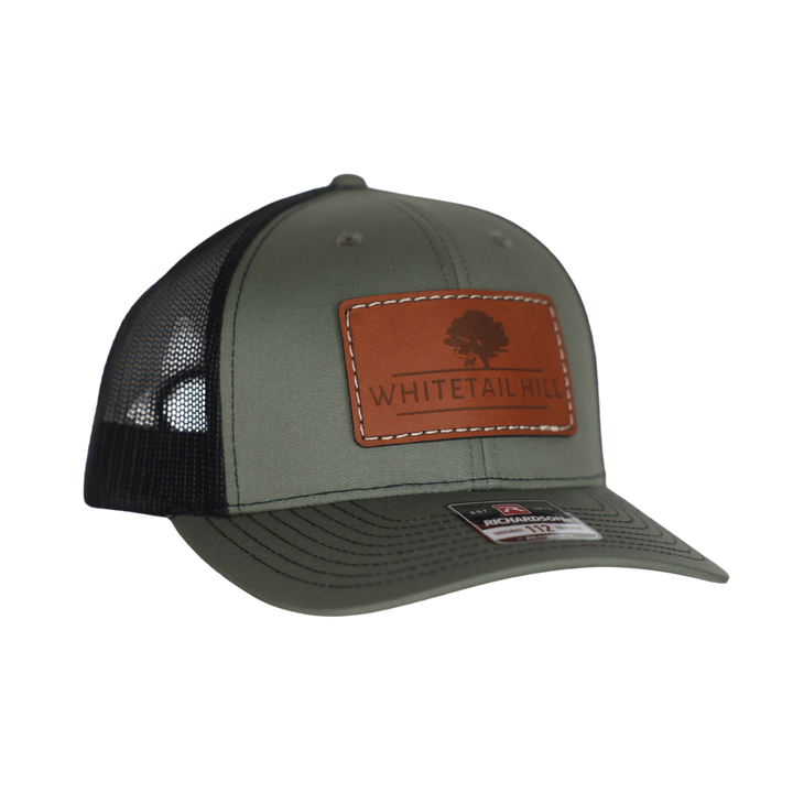 Richardson 112 "Leather Patch Trucker Hat"